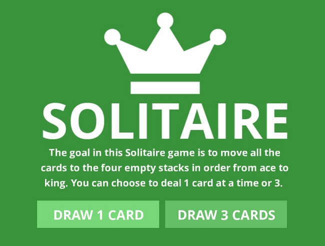 Solitaire : Play Online