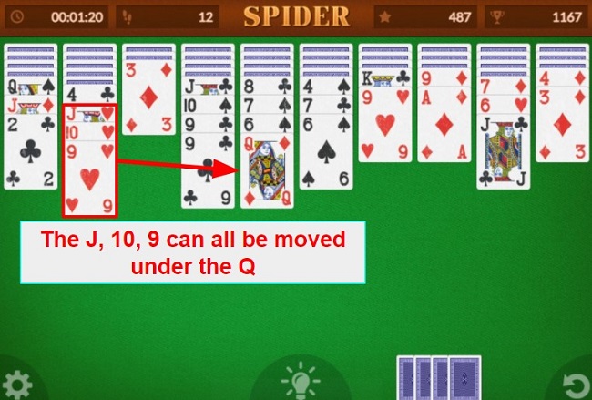 Spider Solitaire Card Video Game: Play Free Online Spider Solitaire Game  With 1, 2, or 4 Suits With No App Download Required!
