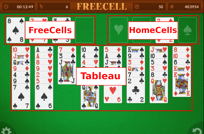 Freecell Big em Jogos na Internet