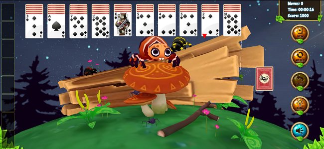 🕹️ Play Big Spider Solitaire Game: Free Online 3 Deck Spider Solitaire  Cards Video Game for Kids & Adults