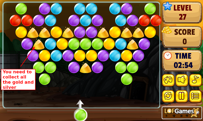 Bubble Shooter New Gameplay  Shoot Bubble Latest Levels 123-130