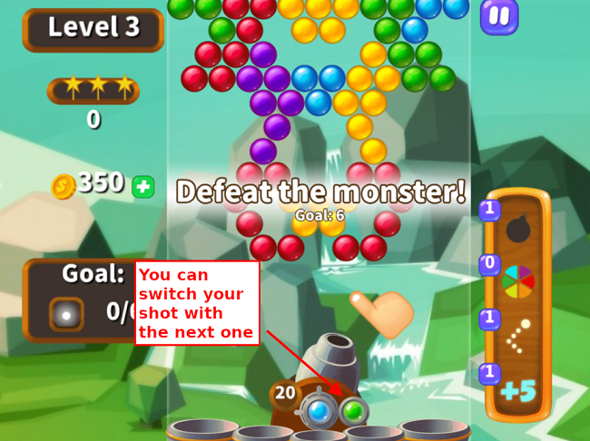 Bubble Shooter Infinite  Play Games 365 Free Online